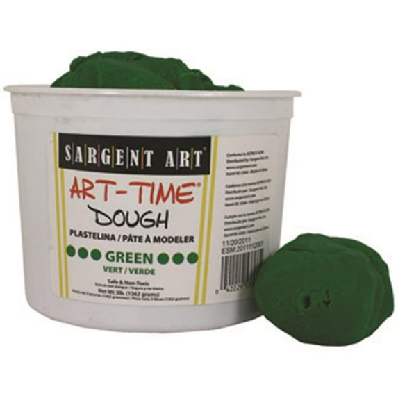 Sargent Art-Time Dough - 3 lb, Green