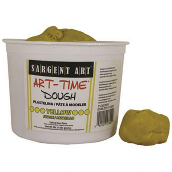 Sargent Art-Time Dough - 3 lb, Yellow