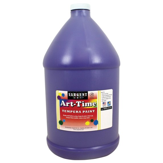 Art-Time® Tempera Paint, Violet - Gallon