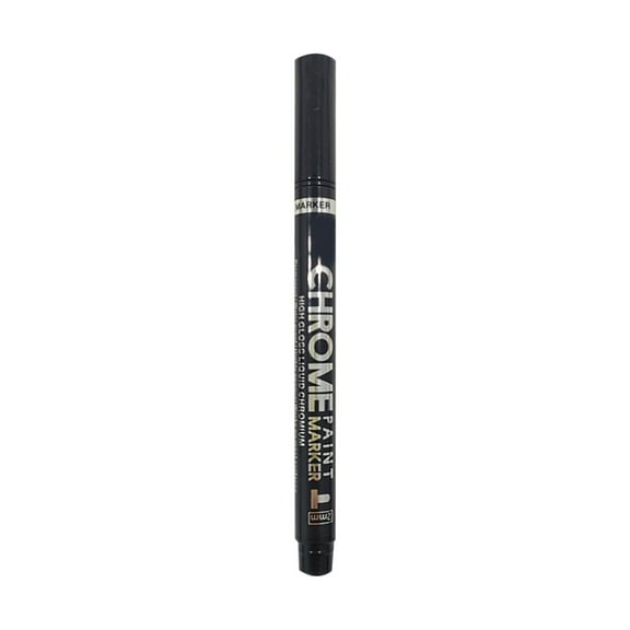Art Tools Electroplated Marker Pen Metal Finish Smooth Writing Versatile Fast Drying