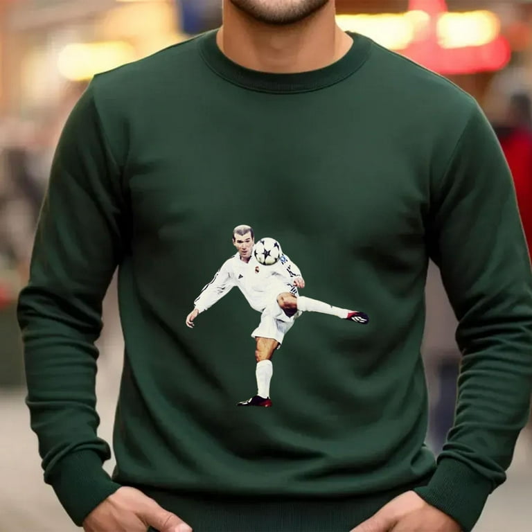 Art Zinedine Zidane Tri blend T Shirt Sweatshirt Walmart