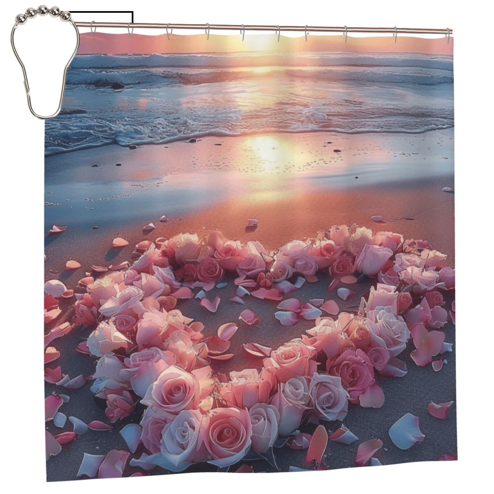 Art abstract closeup plant Shower Curtain Shower Curtain Waterproof