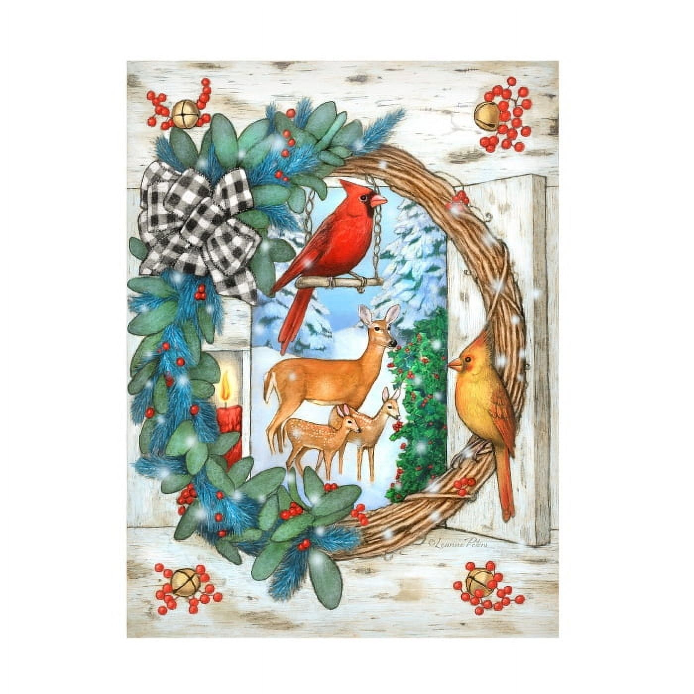Art and a Little Magic 'Woodland Holiday' Canvas Art