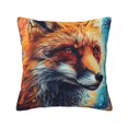 Art animal Pillow cover square cushion cover suitable for household