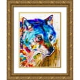 thumbnail image 1 of Art by Leslie Franklin 19x24 Gold Ornate Wood Framed with Double Matting Museum Art Print Titled - Shades of Grey, 1 of 4