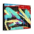 thumbnail image 1 of Art by Selin Colorful Abstract Original Wall Painting, 1 of 4
