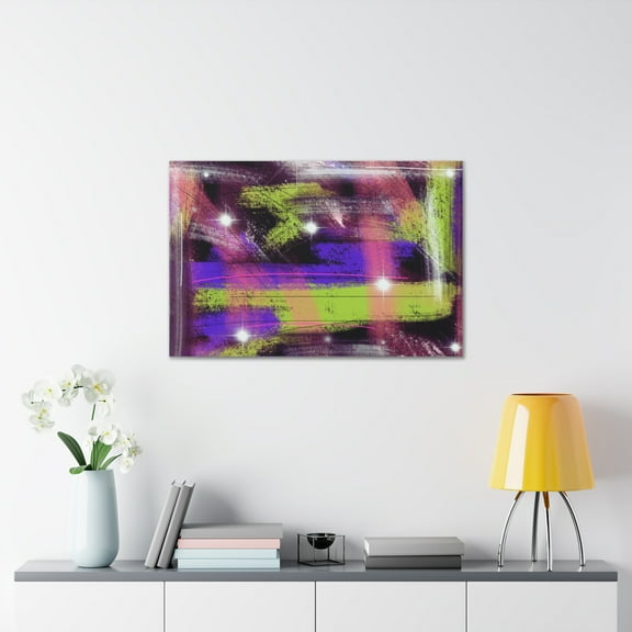 Art by Selin Diamond Spark Abstract Original Artwork
