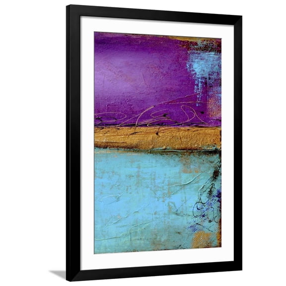 Art.com 2-Up Jewel of the Nile II Art Print by Erin Ashley, Black Frame Wall Art, 32" x 44"