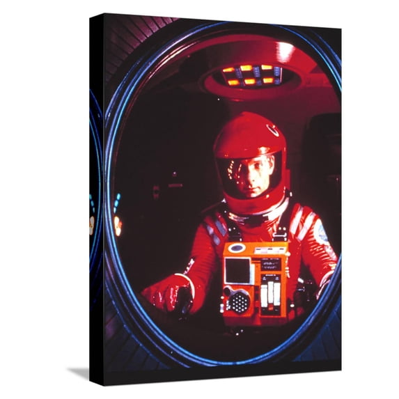 Art.com 2001:A Space Odyssey, Keir Dullea, 1968 Stretched Canvas Print Wall Art, 12" x 16"