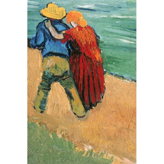 Art.com A Pair of Lovers, Arles, 1888 Giclee Print by Vincent van Gogh, 16" x 24"