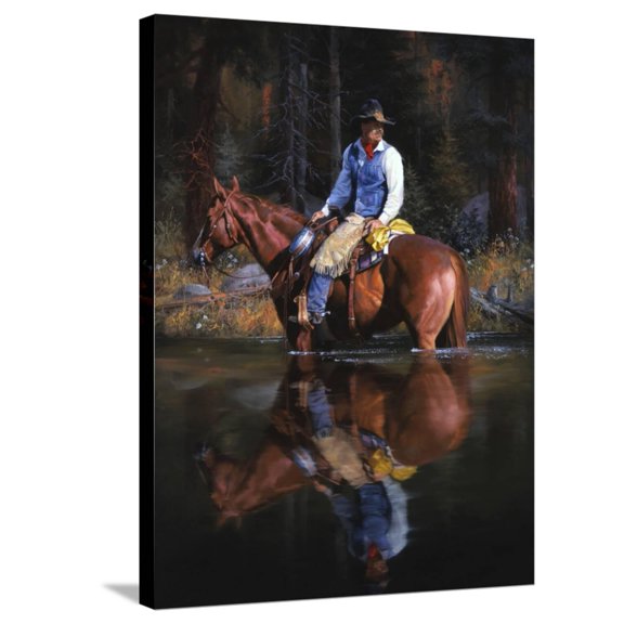 Art.com A Sound in the Timber Stretched Canvas Print Wall Art by Jack Sorenson, 24" x 32"