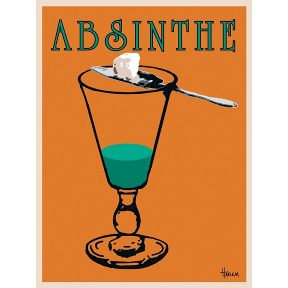 Art.com Absinthe Art Print by Lee Harlem, 12" x 16"