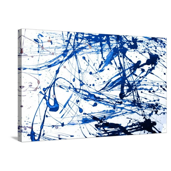 Art.com Abstract Art Creative Background. Hand Painted Background. Stretched Canvas Print Wall Art by Nataliya Sdobnikova, 36" x 24"