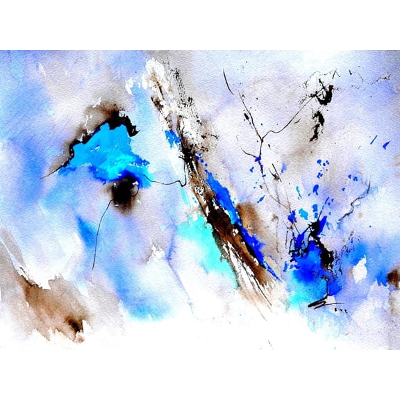 Art.com Abstract Blue 236874 Art Print by Pol Ledent, 16" x 12"