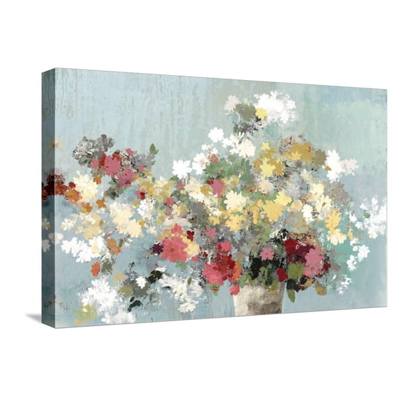 Art.com Abstract Bouquet III Stretched Canvas Print Wall Art by Allison Pearce, 24" x 16"