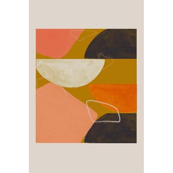 Art.com Abstract Composition Giclee Print by THE MIUUS STUDIO, 24" x 36"