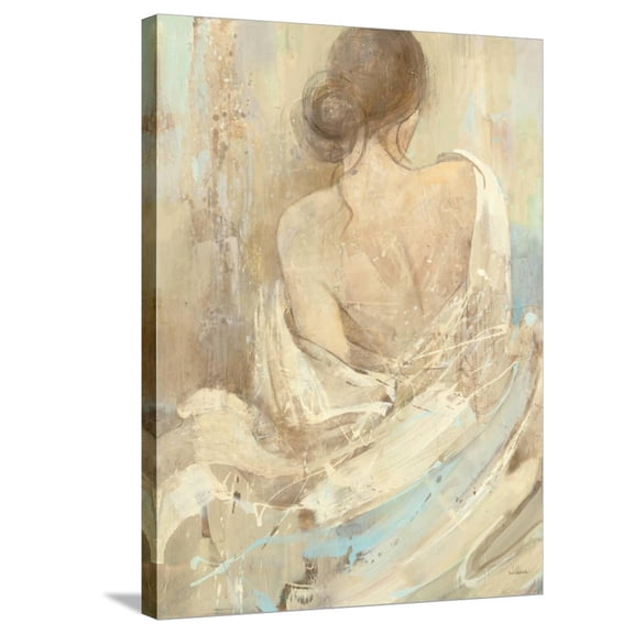 Art.com Abstract Figure Study I Stretched Canvas Print Wall Art by Albena Hristova, 24" x 32"