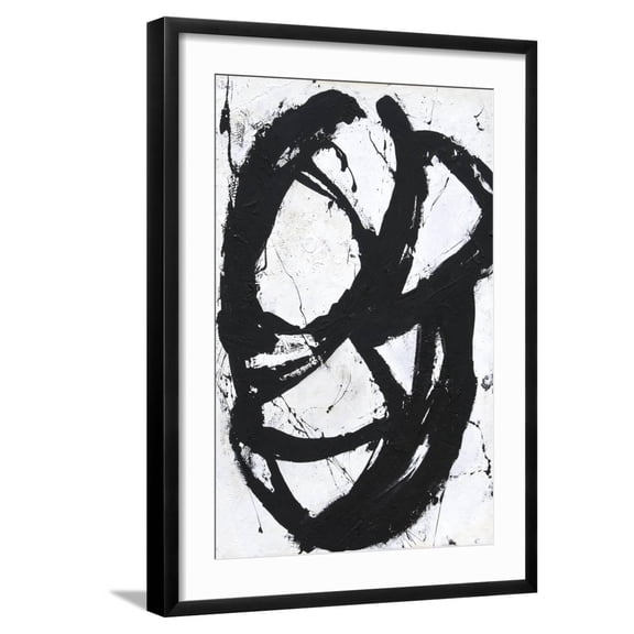 Art.com Ace of Spades II Art Print by Erin Ashley, Black Frame Wall Art, 21" x 29"