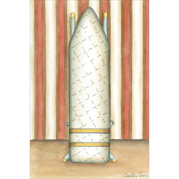 Art.com Acme Superior Ironing Board Art Print, 12" x 18"