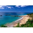 thumbnail image 1 of Art.com Aerial View of Playa Crashboat, Puerto Rico Photographic Print by George Oze, 24" x 16", 1 of 4