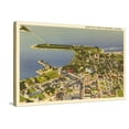 thumbnail image 1 of Art.com Aerial View of Sarasota, Florida Stretched Canvas Print Wall Art, 36" x 24", 1 of 4