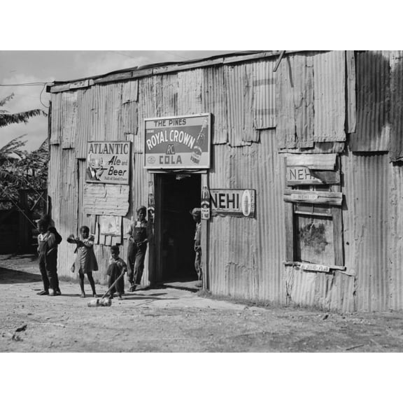 Art.com African American Juke Joint Photo by Marion Post Wolcott, 16" x 12"