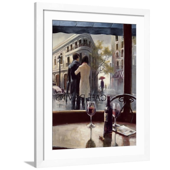 Art.com After the Rain Art Print by Brent Heighton, White Frame Wall Art, 32" x 40"