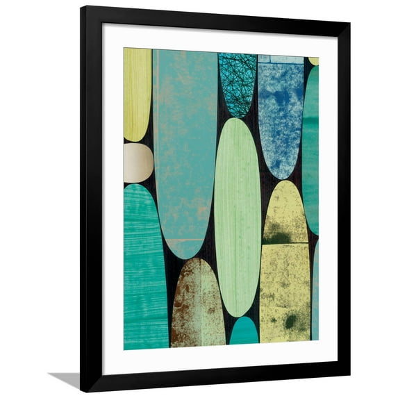 Art.com Agua Fresca Art Print by Rex Ray, Black Frame Wall Art, 32" x 40"