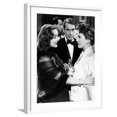 thumbnail image 1 of Art.com All About Eve, Bette Davis, Gary Merrill, Anne Baxter, 1950, Confrontation Photo, White Frame Wall Art, 23" x 29", 1 of 5