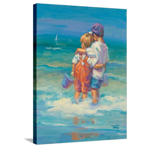 Art.com Almost Summer Stretched Canvas Print Wall Art by Lucelle Raad, 24" x 32"