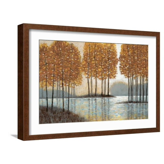 Art.com Amber Reflections Art Print by Norman Wyatt Jr., Brown Frame Wall Art, 23" x 17"