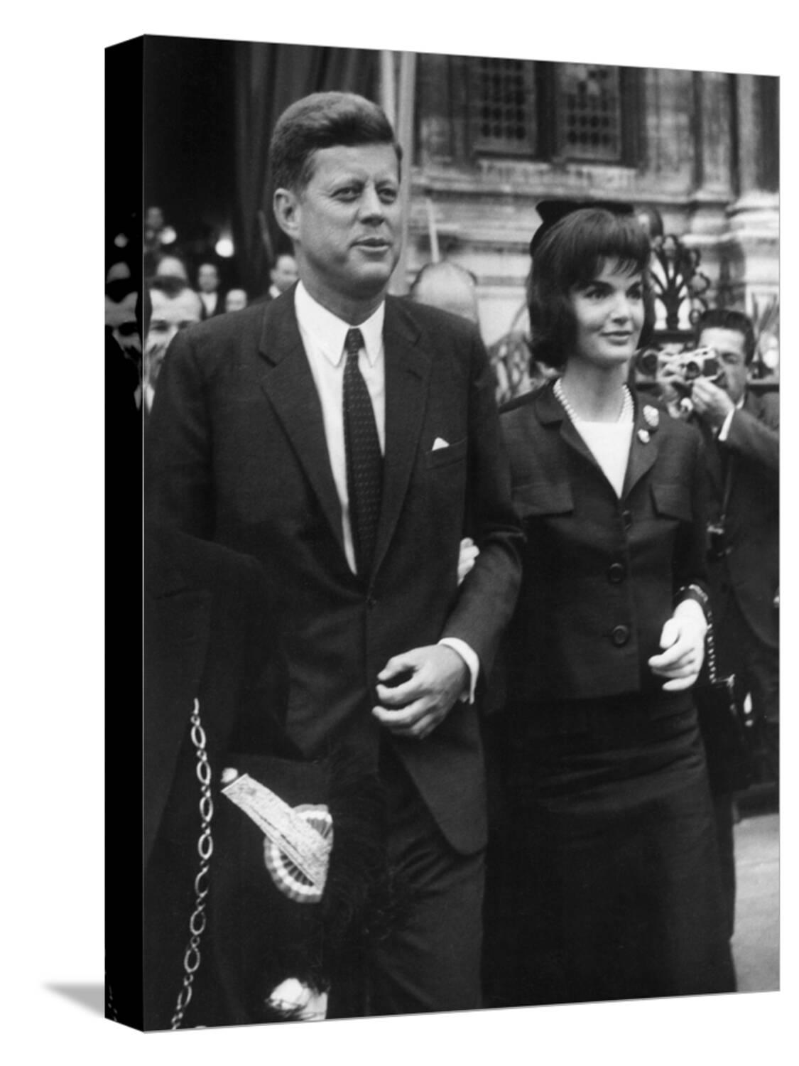American President John Kennedy and His Wife Jackie June 1st