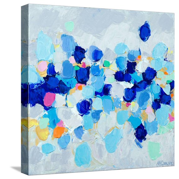 Art.com Amoebic Party I Stretched Canvas Print Wall Art by Ann Marie Coolick, 16" x 16"