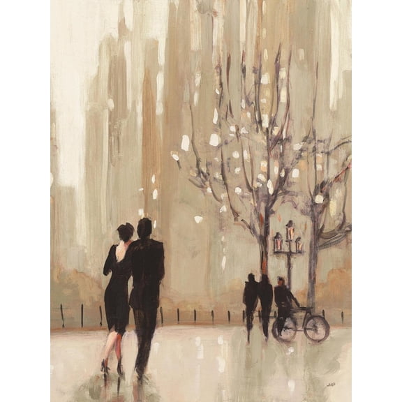 Art.com An Evening Out Neutral Cop Art Print by Julia Purinton, 12" x 16"