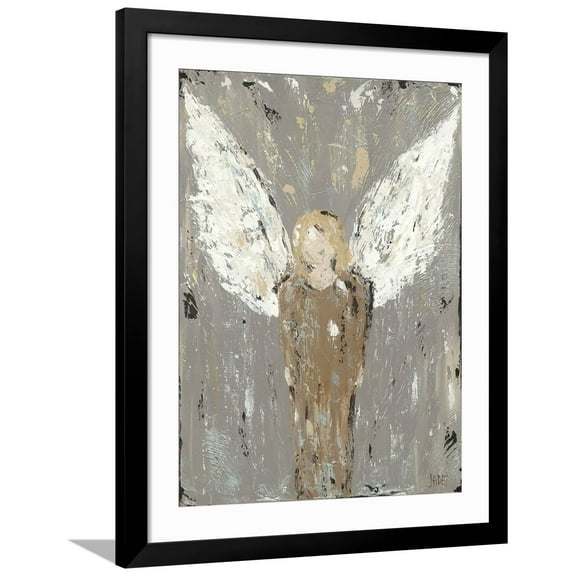 Art.com Angel Guardian Art Print, Black Frame Wall Art, 32" x 40"