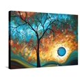 thumbnail image 1 of Art.com Aqua Burn Stretched Canvas Print Wall Art by Megan Aroon Duncanson, 32" x 24", 1 of 4