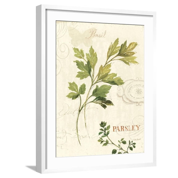 Art.com Aromatique I Art Print by Lisa Audit, White Frame Wall Art, 23" x 29"