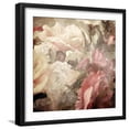 thumbnail image 1 of Art.com Art Floral Vintage Sepia Blurred Background with White and Pink Roses Art Print by Irina QQQ, Black Frame Wall Art, 21" x 21", 1 of 5