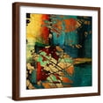 thumbnail image 1 of Art.com Art Grunge Vintage Texture Background. To See Similar, Please Visit My Portfolio Art Print by Irina QQQ, Brown Frame Wall Art, 21" x 21", 1 of 5
