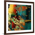 thumbnail image 1 of Art.com Art Grunge Vintage Texture Background. To See Similar, Please Visit My Portfolio Art Print by Irina QQQ, Brown Frame Wall Art, 38" x 38", 1 of 5