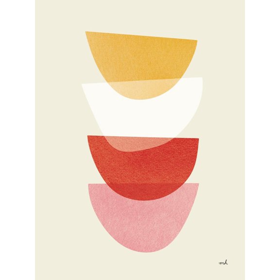 Art.com Balance III Oasis Art Print by Moira Hershey, 12" x 16"