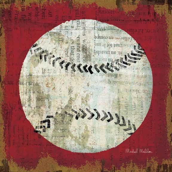 Art.com Ball I Art Print, 16" x 16"