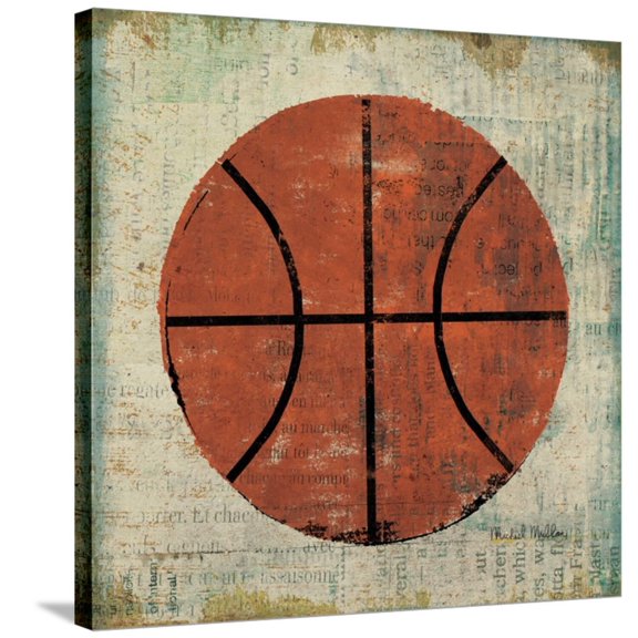 Art.com Ball II Stretched Canvas Print Wall Art, 30" x 30"