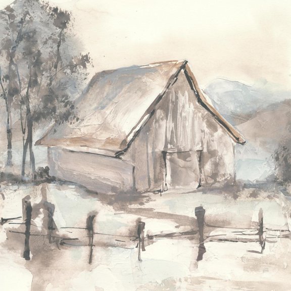 Art.com Barn VII Art Print by Chris Paschke, 16" x 16"