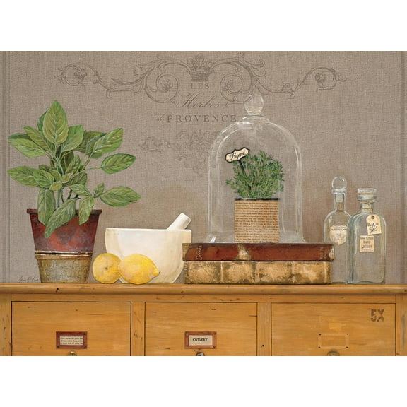 Art.com Basil Library Art Print by Arnie Fisk, 16" x 12"