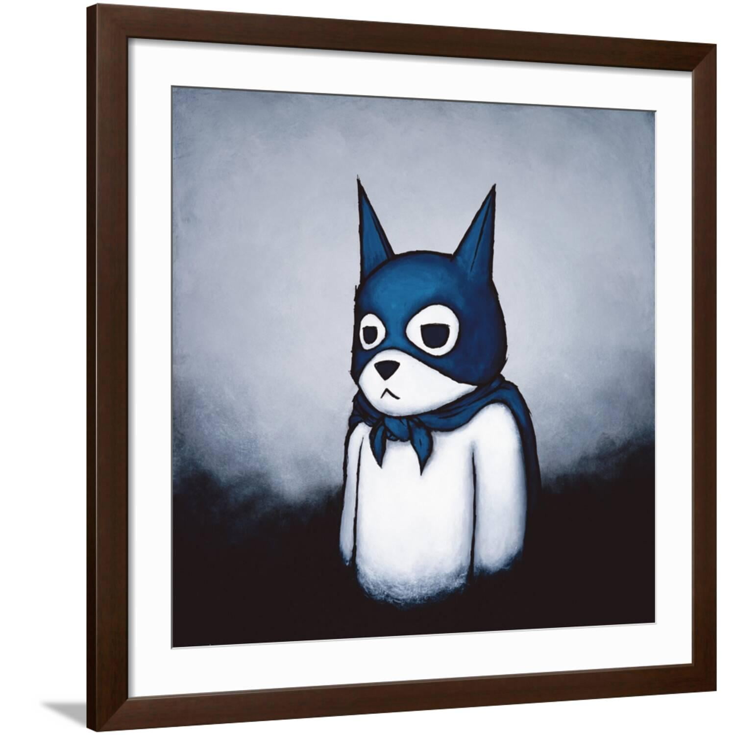 【メーカー包装済】 Art.com Bat Bear Art Print by Luke Chueh, 30 絵画