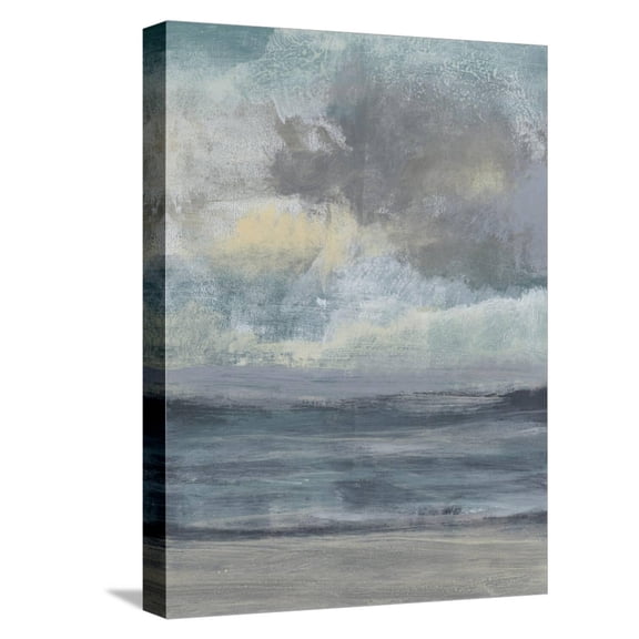 Art.com Beach Rise I Stretched Canvas Print Wall Art by Jennifer Goldberger, 12" x 16"