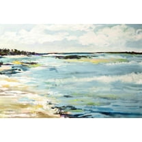 Art.com Beach Surf III Art Print by Karen Fields, 24" x 16"