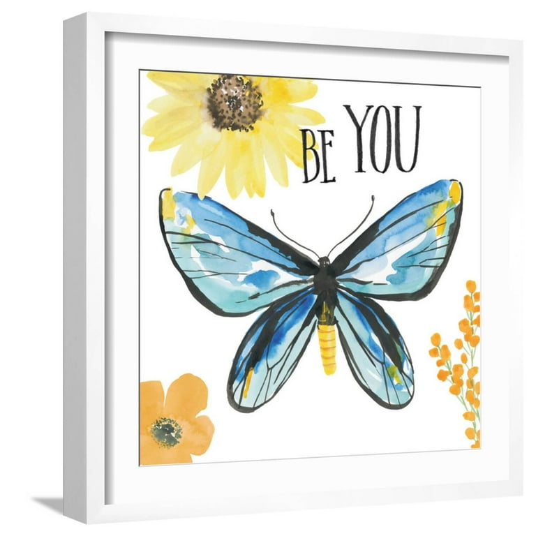 Art.com Beautiful Butterfly III Art Print by Sara Zieve