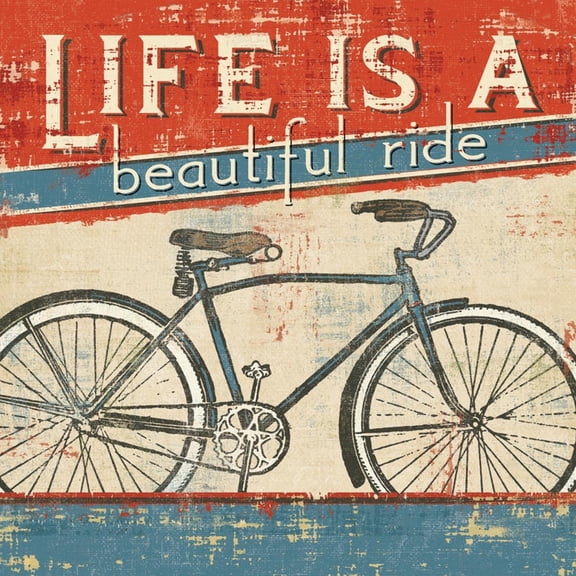 Art.com Beautiful Ride I Art Print by Pela Design, 16" x 16"